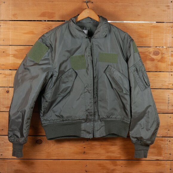 Vintage 90s USAF CWU-36P Nomex Flight Jacket - Men's MD Made in USA - Picture 1 of 9
